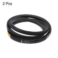 thumbnail image 3 of Unique Bargains B-1575 V-Belts Drive Belt for Power Transmission, Rubber, 2 Pack, 3 of 6