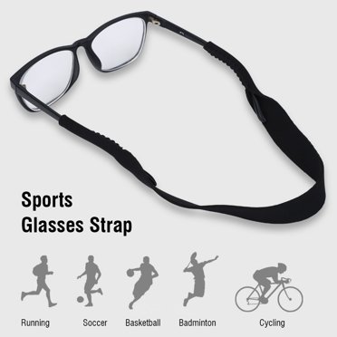 Greensen 5pcs Sports Glasses Elastic Neck Strap Retainer Cord Chain Holder Lanyard for Eyeglasses, Glasses Strap Sports, Glasses Chain