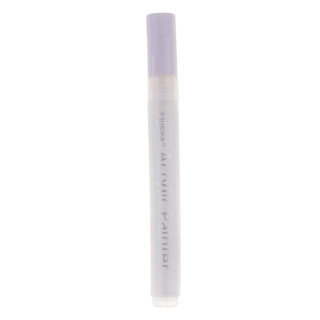 veasfak Acrylic Paint Pens Write on Material, Stone, Ceramic, Glass, Wood And More, Used White