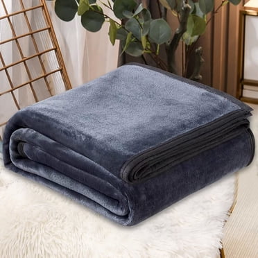 EGNMCR Couvertures, Couvertures et Jetés Super Doux Chaud Uni Chaud Micro Peluche Polaire Couverture Jeté Tapis Canapé Literie 180x200cm un Pendentif