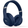 thumbnail image 1 of Casque d'Écoute Circum-Auriculaire Sans Fil à Réduction de Bruit Restored Beats Studio3 - Puce W1, Bluetooth Classe 1, 22 Heures d'Écoute, Microphone Intégré - (Bleu), 1 of 8