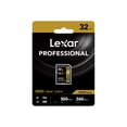 thumbnail image 4 of Lexar LSD2000032G-BNNNU 32 Go Professionnel 2000x UHS-II Carte Mémoire SDHC Sans Lecteur R300 et W260Mbs, 4 of 4