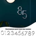 thumbnail image 4 of Enseigne de Porte Autocollante 60 mm pour la Maison, Numéro de Maison Moderne, Chambre d'Hôtel, Chiffres, 4 of 6
