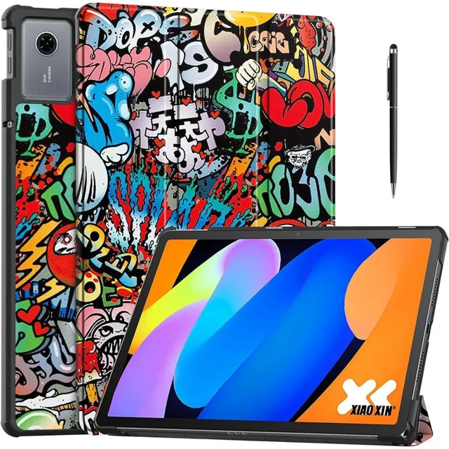 Étui pour Lenovo Tab Idea 11 Pouces 2025 / Xiaoxin Pad 11 2025, Couverture Intelligente Mince, Étui Rigide Légère de Protection avec Support Multi-Angle, Stylet Universel
