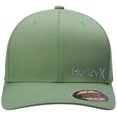 thumbnail image 4 of Hurley Men's Baseball Cap - Corp Stretch Fitted Hat, Size Large-X-Large, Green, 4 of 6