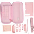 thumbnail image 1 of Sac de Rangement Portable Protecteur d'Écran Accessoires de Protection pour Console de Jeu NintendoPink, 1 of 14