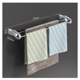 thumbnail image 2 of Practical Towel Organizer Rack Free-Perforation Wall Mounted for Bathroom Kitchen Accessories, 2 of 2
