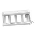 thumbnail image 2 of Esquirla Boîte de Reproduction pour Réservoir de Betta Aquarium de Bureau Design Divisé Facile à Utiliser Réservoir Transparent pour Bureau à Domicile Crevettes Bébé 4 Compartiments, 2 of 8