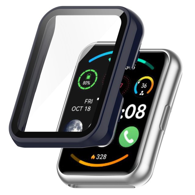 Compatible avec Smartwatch Étui de Protection Sense Étui en Matériau PC Film Intégré Étui de Protection Antichoc