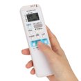 thumbnail image 3 of Télécommande de Climatiseur pour Sanyo, Télécommande Universelle de Remplacement pour Climatiseur, Distance de Contrôle 10 m, pour Climatiseur Sanyo AX1/3 Blanc, 3 of 8