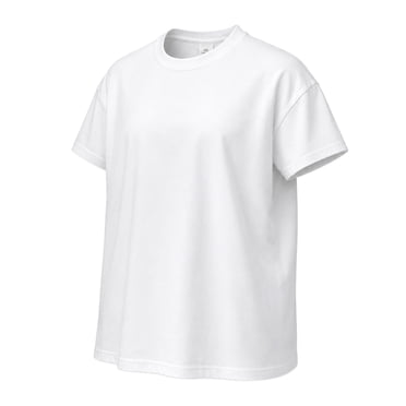 CRAFTEE T-shirt adulte à col rond 100 % coton 50.8 × 69.85 cm (20 × 27.5 in) blanc Medium