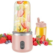 MesaSe 400ml Mini Juice Blender Portable Blender Six Blade Juice Mixer Blender Cordless USB Rechargeable Fruit Juicer Blender