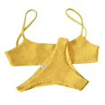 thumbnail image 1 of Soutien-gorge Rehausseur Rembourré à Bandage pour Femmes & Ensemble Bikini Triangle, 1 of 4