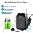 thumbnail image 3 of Zilai T9 UHF Bluetooth Wireless Voice Amplifier 10W Portable Teaching Microphone, 3 of 9