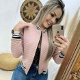 thumbnail image 2 of womens bomber jacket coat, 2 of 10