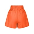 thumbnail image 4 of Timegard Workout Shorts for Women Quick Dry High Waisted Smocked Athletic Lightweight Gym Running Shorts, 4 of 6