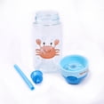 thumbnail image 3 of 480ML Water Bottle for School Kids Girls Boys  Portable Cartoon Patterns Print Water Bottle with Straw for Toddler Kids, 3 of 5
