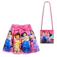 thumbnail image 3 of HAWEE Mignonne Robe Encanto Mirabel pour Filles Costume Isabela Cosplay avec 3 Pcs, 3 of 7