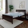 thumbnail image 1 of BEDSMART Solid Wood Full Size Bed | Espresso, 1 of 7