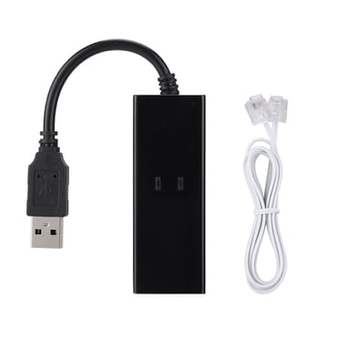 56k Data Modem, Usb 56k External Dial Up Voice Fax Data Modem Fit For Win7 Win8 Win10 Xp, Increase Network Capability And Provide Faster Streaming And Downloading Throughout Your Home.
