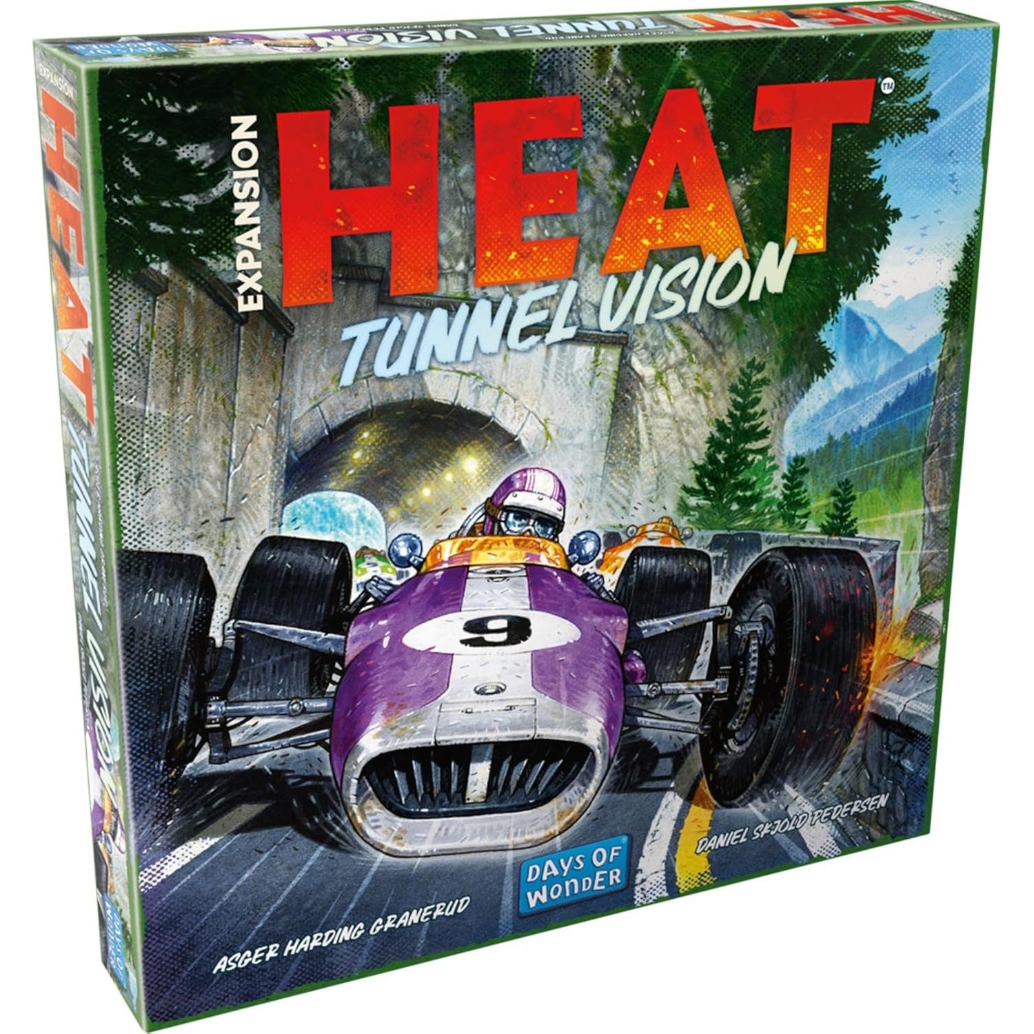 Heat - Pedal to the Metal: Tunnel Vision [Board Game, 2-6 Players]