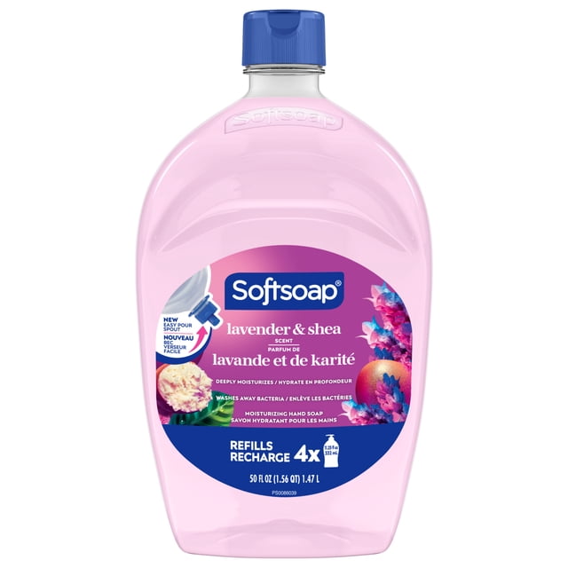 Softsoap Deeply Moisturizing Liquid Hand Soap Refill, Lavender & Shea Butter - 1.47 L