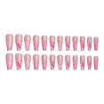 thumbnail image 2 of ruzhgo Length Coffin Fake Nail Scratch Resistant Press-on Fingernails Removable Trimble Nail Tip Adjustable Manicure Stickers Girls Type 1 Type 2, 2 of 6