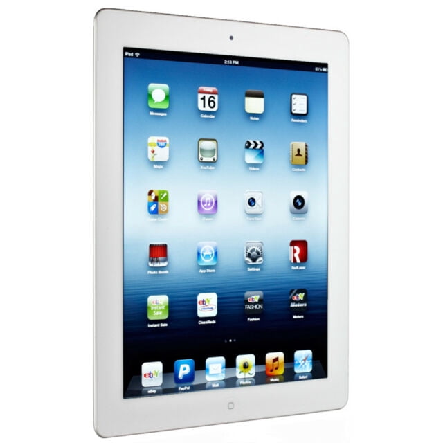 iPad 3 Apple Remis à Neuf A1416 (Wi‐Fi) 32 Go Blanc