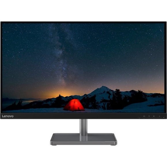 Refurbished Lenovo 66ECGCC4US 28" 4K UHD WLED LCD Monitor, 16:9 - Raven Black