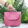 thumbnail image 2 of Travel Cosmetic Bag Toiletry Case Wash Organizer Storage Hanging Pouch Pink, 2 of 9