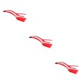 thumbnail image 3 of VONKY Pinces à Œufs Frits Polyvalent Large Application Faite avec Nylon Rouge Facile 3Set, 3 of 6