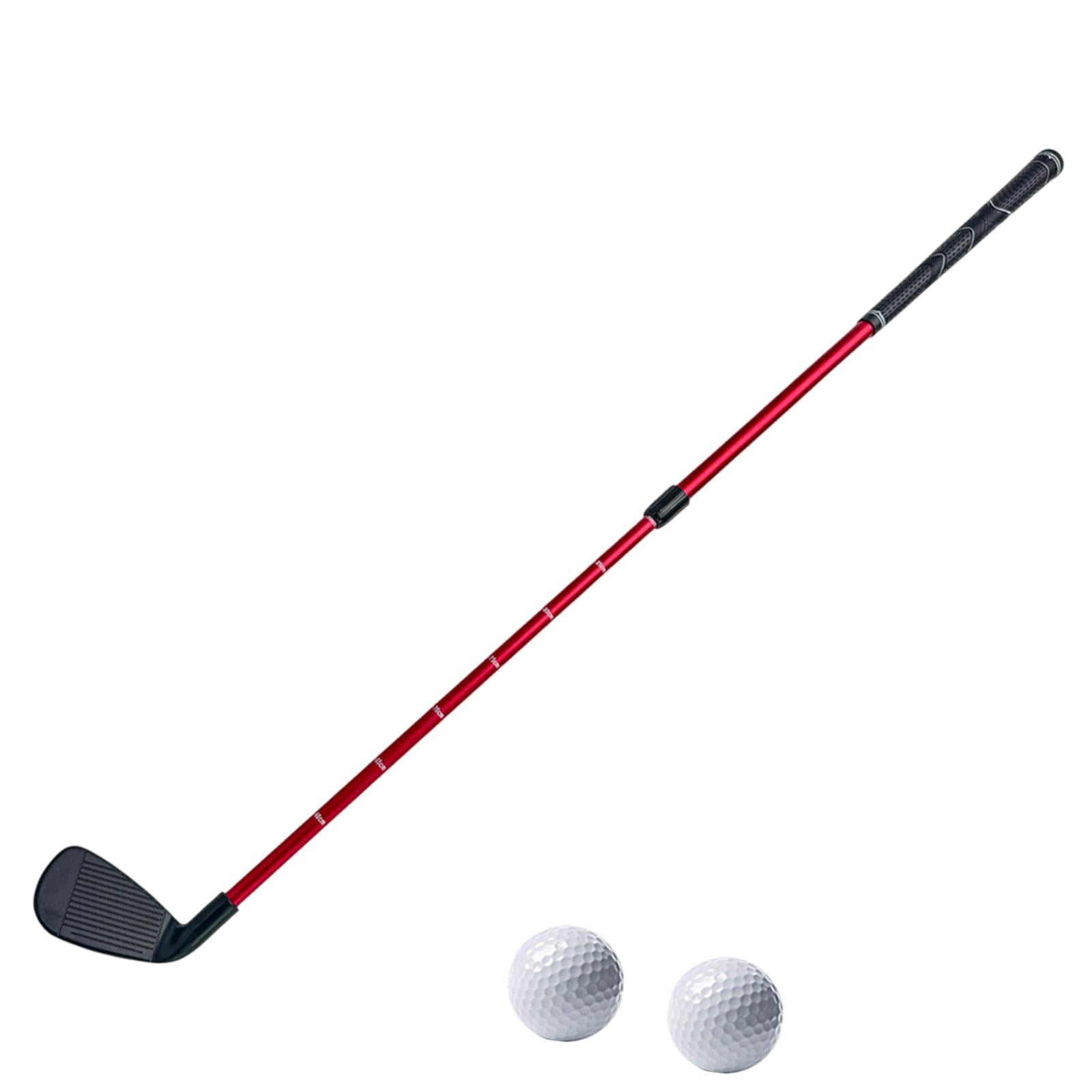DYNWAVECA Golf Wedge Golf Chipper Adjustable with Balls Accessory Equipment Golf Course Supplies Gift Telescopic Chipping Practice