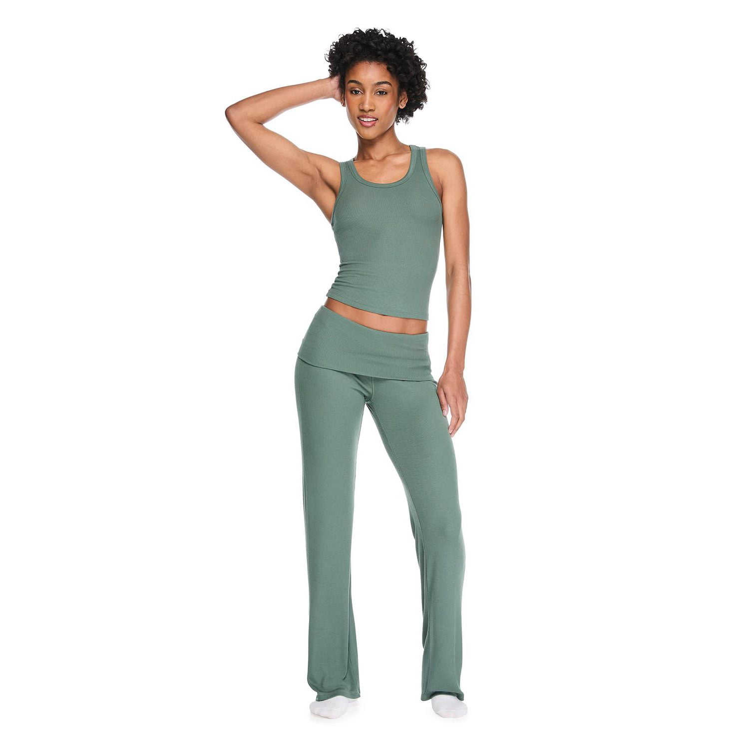 No Boundaries Women's Two Piece Pajama Set