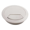 thumbnail image 1 of Decodeary Desk Hole Cover Waterproof Detachable Dustproof Office Table Cable Grommet 53mm Grey White 1Set, 1 of 6