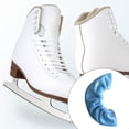 thumbnail image 3 of 2 Pieces Ice Skate Covers Roller Reusable Shoes Dustproof Protector Unisex Washable Portable Skating Guard Accessories for Men Light Blue, 3 of 9