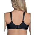thumbnail image 3 of Vanity Fair Womens Beauty Back Full Figure Underwire Bra, 34H, Midnight Black, 3 of 6