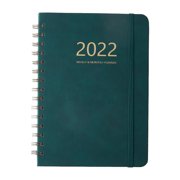 Zootealy A5 Notebook School Diary 2022 Notebook With Daily Weekly Schedule 160 Pages Spiral Exercise Books