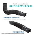thumbnail image 5 of Amerimax White Flexible Downspout Extension Gutter Connector Rainwater Drainage, 5 of 5