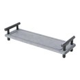 thumbnail image 3 of Bathroom Sink Organizer, Fast Drying Sink Tray Versatile Simple Decorative Tidy dark gray black, 3 of 9