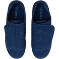 thumbnail image 2 of Silvert's Pantoufles pour Hommes Extra Extra Larges, 5, Marine, 2 of 2