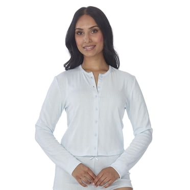 Secret Sleep Pointelle Button Cardigan - Online exclusive