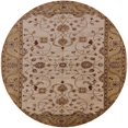 thumbnail image 1 of Ahgly Company Indoor Round Mid-Century Modern Light Copper Gold Oriental Area Rugs, 7' Round, 1 of 6