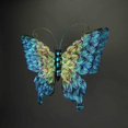 thumbnail image 2 of Set of 2 Multicolor Metal Butterfly Wall Decor Outdoor Indoor Hanging Sculptures, 2 of 4