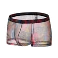 thumbnail image 1 of Ketyyh-chn99 sous-Vêtements pour Hommes Caleçons Courts 2024 Caleçons Respirants Boxeurs sous-Vêtements pour Hommes Transparents Transparents Shorts Imprimé Lèvres Chaudes sous-Vêtements Rouges,m, 1 of 3