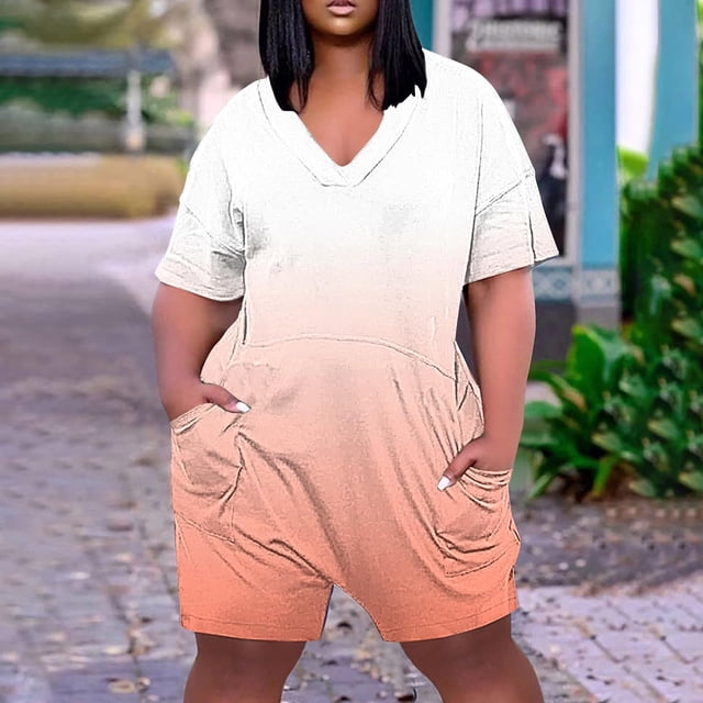 Styesk Shorts pour Femmes Combinaison Décontractée à Manches Courtes avec Fermeture Éclair