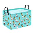 thumbnail image 1 of Christmas Snack Basket Storage Bag Desktop Storage Box Clothes Storage Basket, 1 of 8