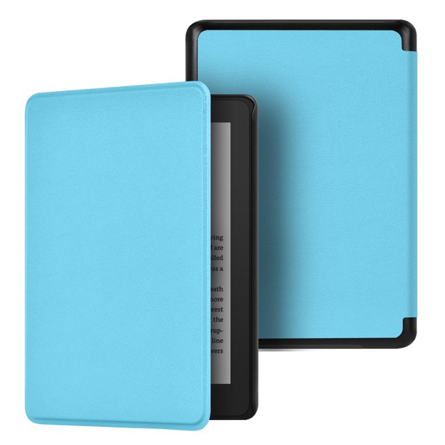 GANGXUN Étui en Cuir PU pour Amazon Kindle 10e Gén 2019, Couverture Intelligente pour le Sommeil avec Protection Complète, Coque Rigide Antichoc