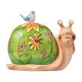 thumbnail image 1 of Garden Statue Snail Figurine Solar Powered Resin Animal Sculpture, 1 of 9