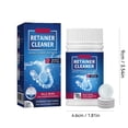 thumbnail image 2 of Denture Cleaning Tablets for Retainers Oral Night Guards and Appliances Fresh Cleaning Power 100 Count, 2 of 8