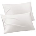 thumbnail image 1 of PiccoCasa Pure Cotton Pillowcases 2 Pcs Soft with Envelope Isabelline Standard, 1 of 7